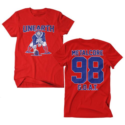 Product image T-Shirt Unearth G.O.A.T. Red