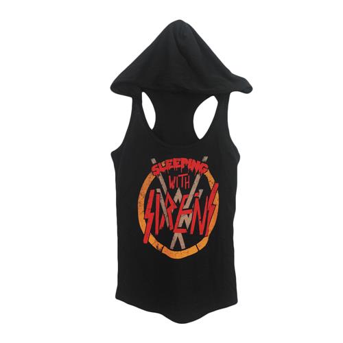Product image TankTop Sleeping With Sirens Logo Black Hooded  One Size