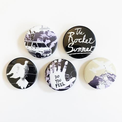 Product image Pin The Rocket Summer Do You Feel Button 5 Pack