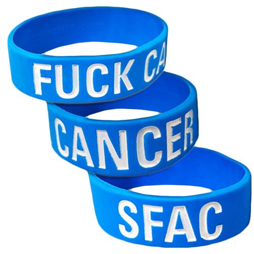Product image Wristband Shirts For A Cure Fuck Cancer Teal