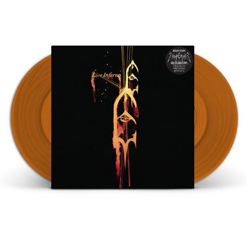 Live Inferno Transparent Orange Vinyl 2Xlp