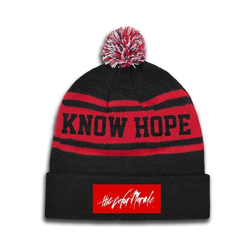 Product image Beanie The Color Morale Know Hope Red/Black Holiday