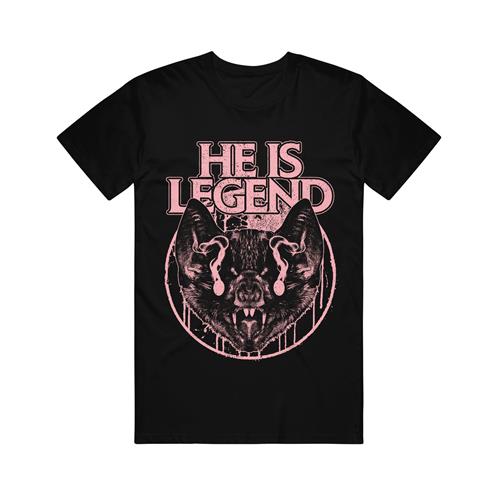 Product image T-Shirt He Is Legend Vampire Bat Black