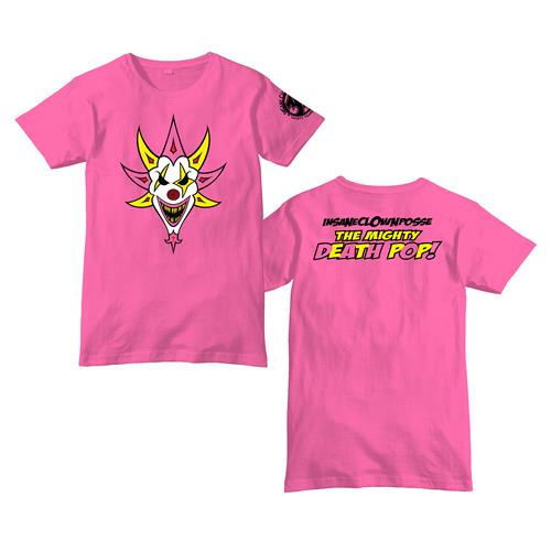Product image T-Shirt Insane Clown Posse Death Pop Album Pink