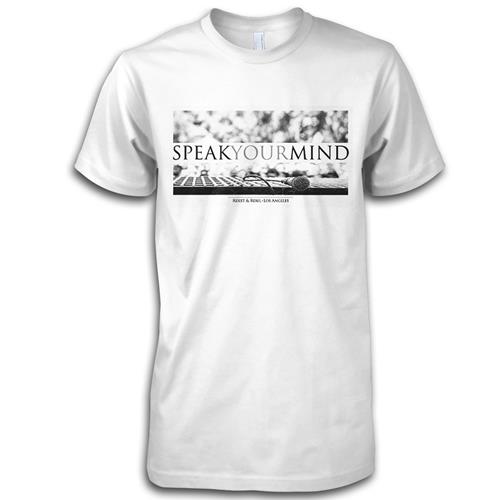 Product image T-Shirt Resist & Rebel Speak Your Mind White Tall
