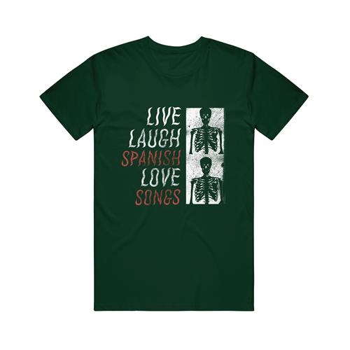 Product image T-Shirt Spanish Love Songs Live Laugh Love Forest Green