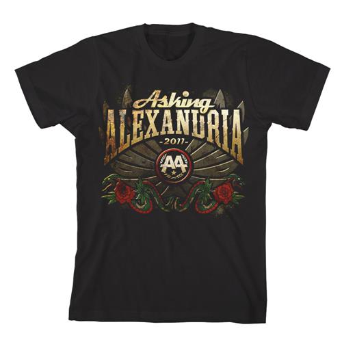 Product image T-Shirt Asking Alexandria Winged Snake Black