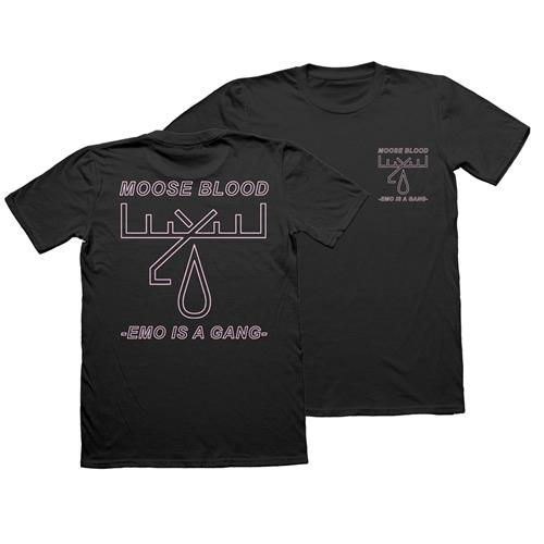 Product image T-Shirt Moose Blood Emo Gang Black