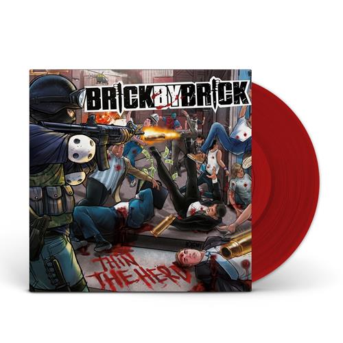 Product image Vinyl LP Brick By Brick Thin The Herd Transparent Red