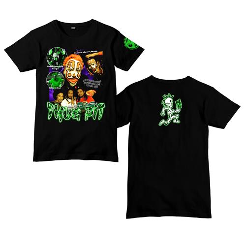 T-Shirt Thug Pit Black by Insane Clown Posse : - Your Favorite Band Merch, Music and More