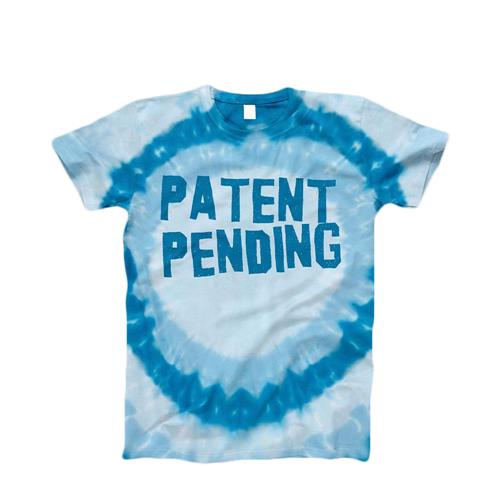 Product image T-Shirt Patent Pending Logo Turquoise Bullseye Tie-Dye