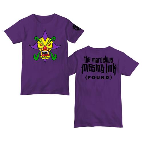 Product image T-Shirt Insane Clown Posse Missing Link Found Purple