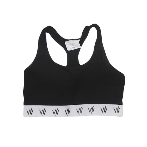 Product image Spaghetti Strap Girl's Shirt Sleeping With Sirens Logo Black Bra