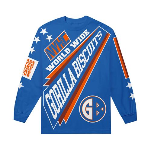 Product image Long Sleeve Shirt Gorilla Biscuits Worldwide Blue