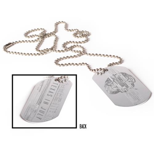 Product image Misc. Accessory Texas In July Brain Silver Dog Tag
