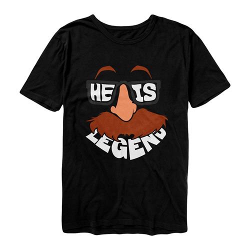Product image T-Shirt He Is Legend Mustache (Throwback)
