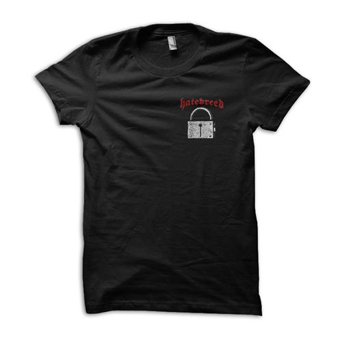 Product image Women's T-Shirt Hatebreed Padlock Black