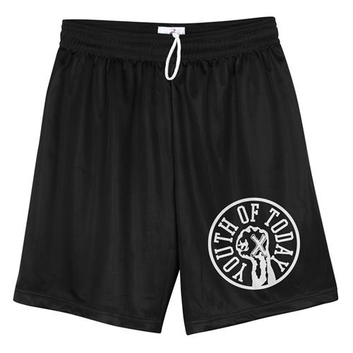 Product image Mesh Shorts Youth Of Today Circle Fist Black