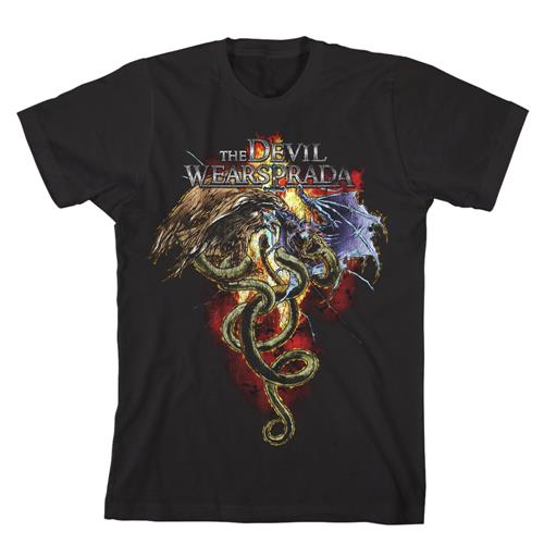 Product image T-Shirt The Devil Wears Prada Forged In Flame Black