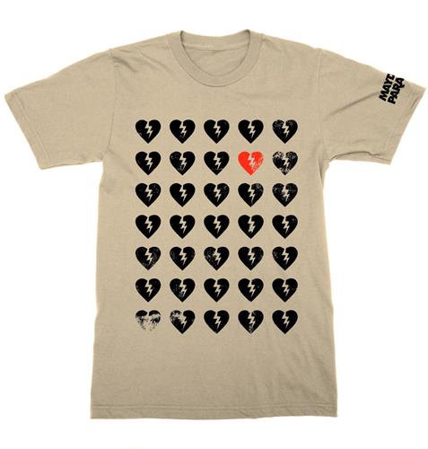 Product image T-Shirt Mayday Parade Hearts Sand