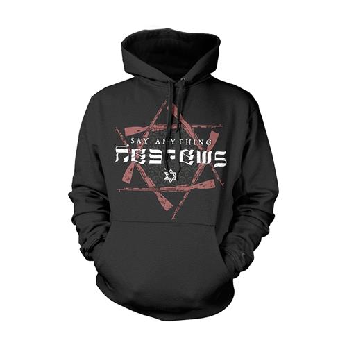 Product image Pullover Say Anything Hebrews Heather Charcoal Hooded Pullover