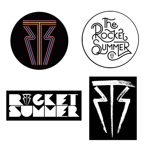 Product image Sticker The Rocket Summer 4 Pack
