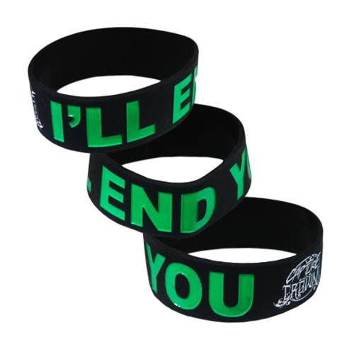 Product image Wristband Capture The Crown I'll End You Black