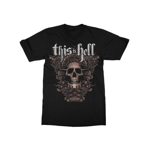 Product image T-Shirt This Is Hell Skull Black