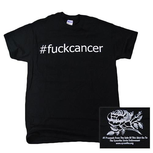 Product image T-Shirt Shirts For A Cure #Fuckcancer Black