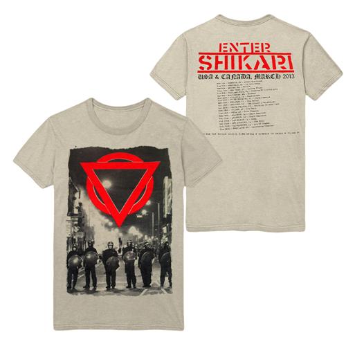 Product image T-Shirt Enter Shikari Police Natural