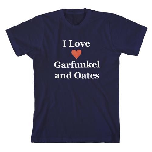 Product image T-Shirt Garfunkel & Oates I Love  Royal Blue