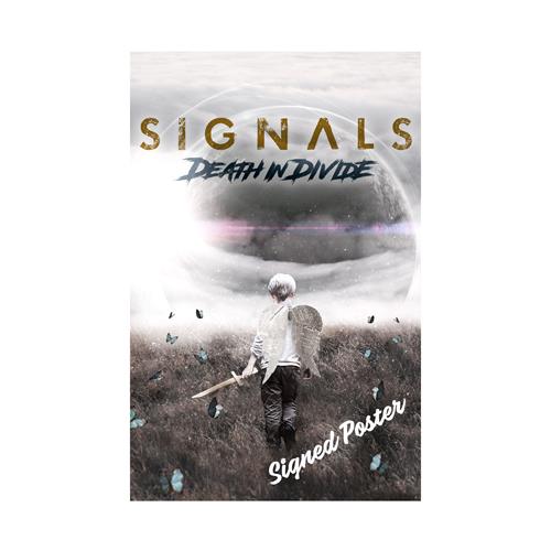 Product image Poster Signals Death In Divide  Signed