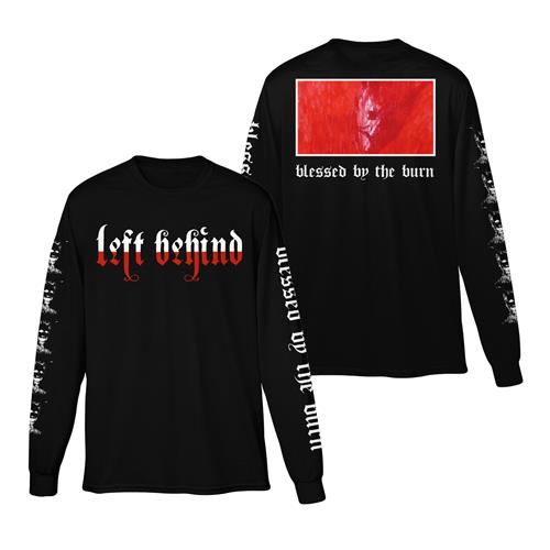 Product image Long Sleeve Shirt Left Behind Blessed By The Burn Black Long Sleeve