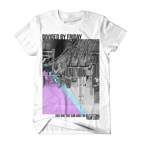 Product image T-Shirt Divided By Friday Light Cityscape White 