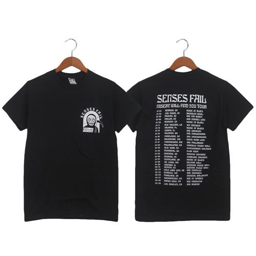 Product image T-Shirt Senses Fail Misery Tour 2019 Black