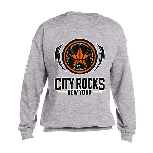 Product image Crewneck Sweatshirt City Rocks City Rocks NY Logo Grey