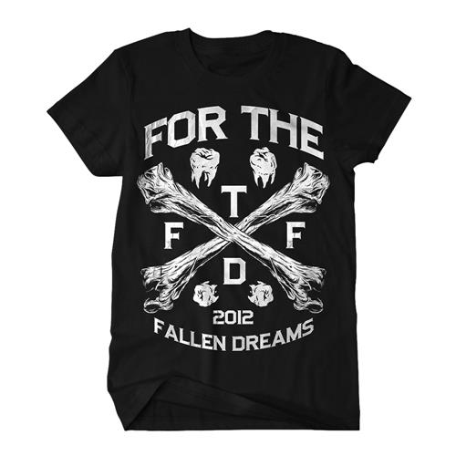 Product image T-Shirt For The Fallen Dreams Bones Black