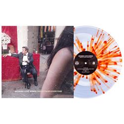 Brave Faces Everyone White In Clear W/ Heavy Blood Red Splatter