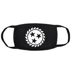 Sawblade Black Face Mask