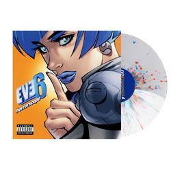 Horrorscope Half Clear/Half White W/ Splatter