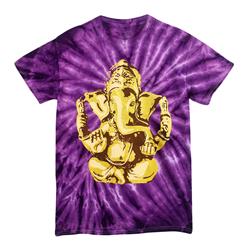 Mantralogy Ganesha Purple Tie Dye