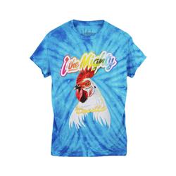 tie dye chicken shirt