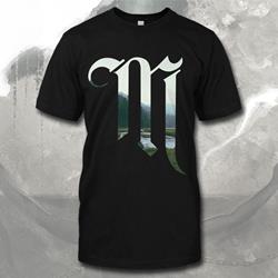 M Landscape Black T-Shirt - Final Print!
