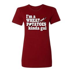 Wheat & Potatoes Cranberry Girl Shirt