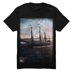 Lost At Sea Black T-Shirt