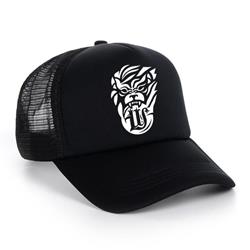 Lion Black Trucker Hat