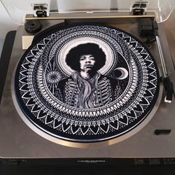 Dale Sarok's Jimi Hendrix Black Slip Mat
