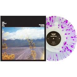 Proper Dose White In Clear W/ Purple Splatter