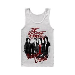 Raised Violent White Tank Top