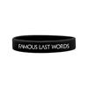 Alternative Product image Wristband Famous Last Words Wristband